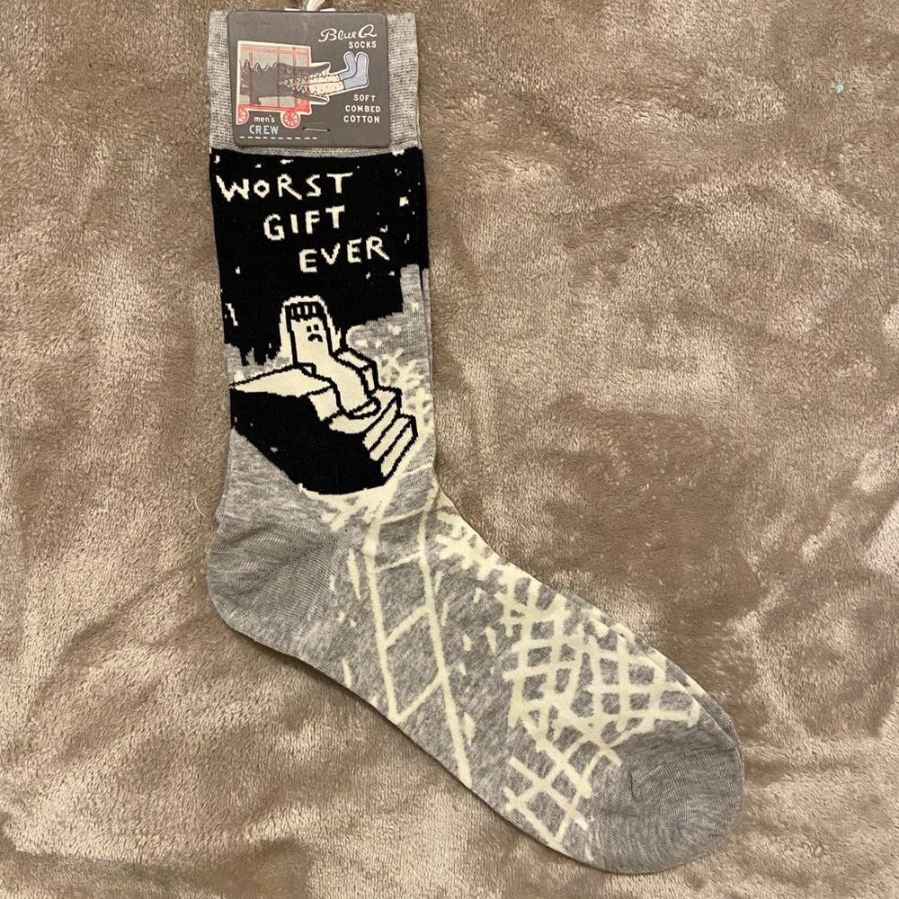 Men’s Crew Socks “Worst Gift Ever”